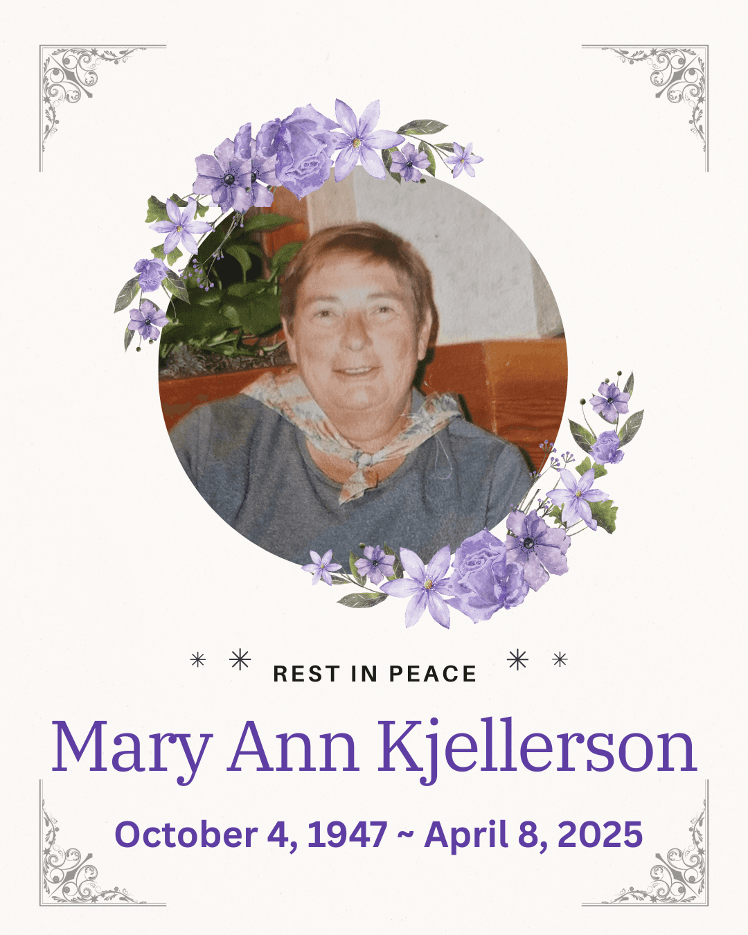 Mary A. Kjellerson