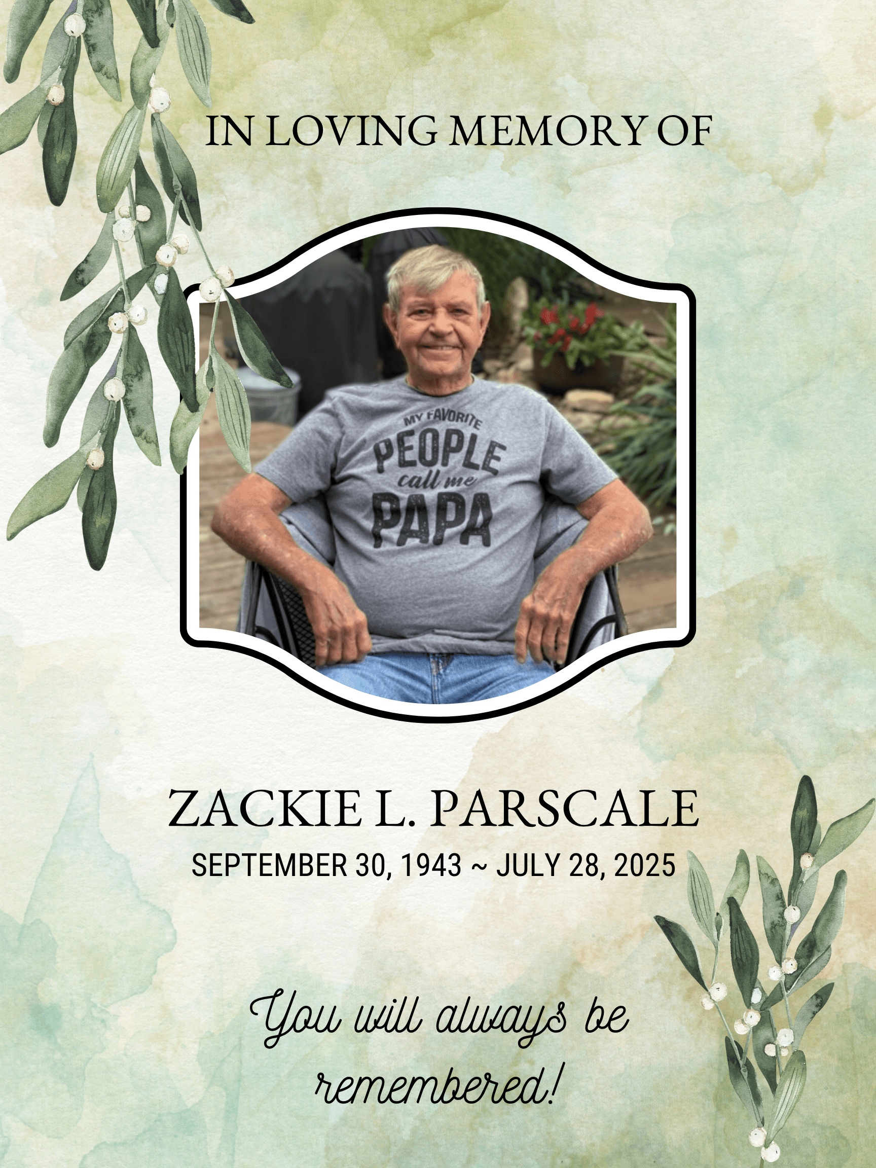 Zackie L. Parscale