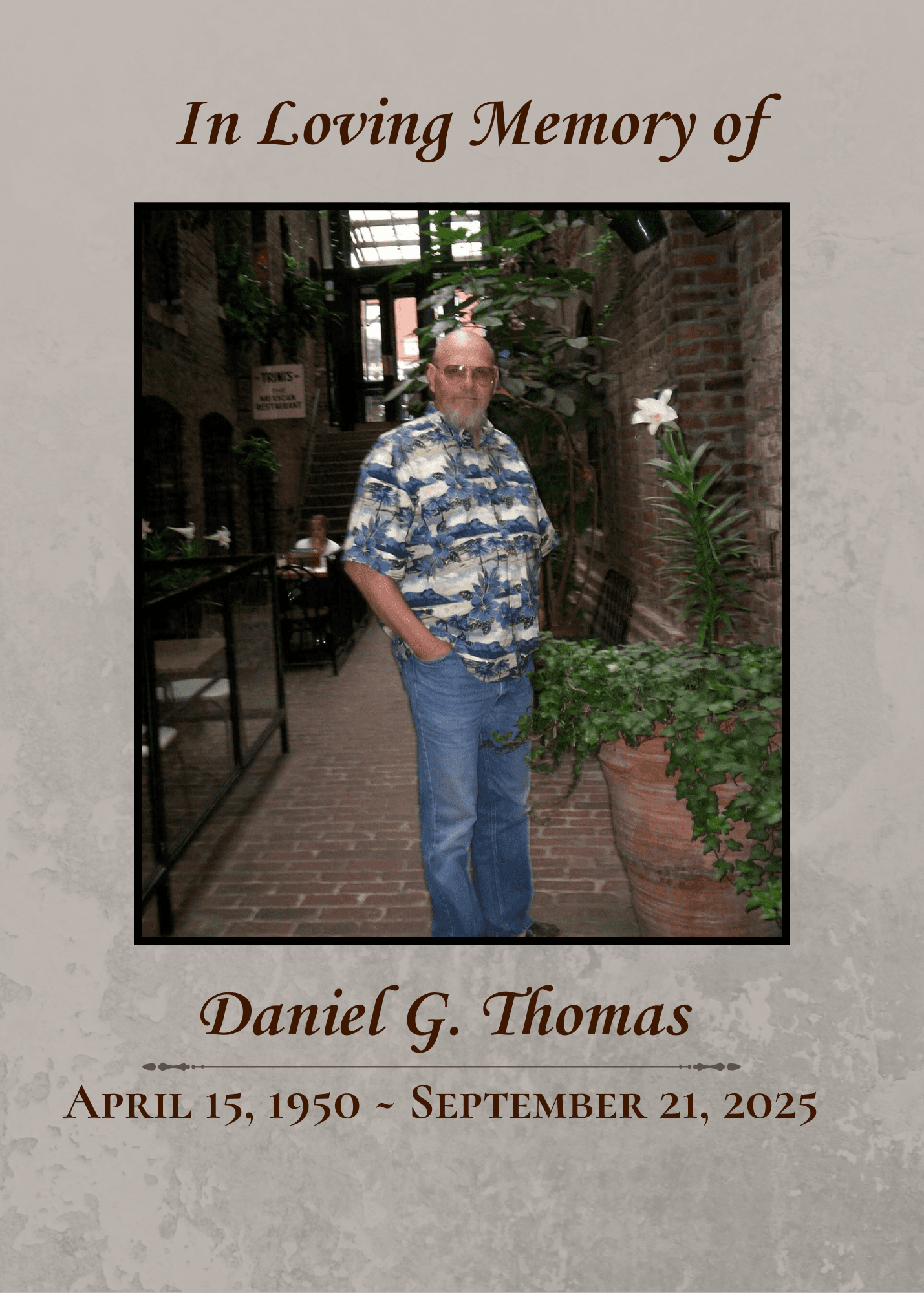 Daniel G. Thomas