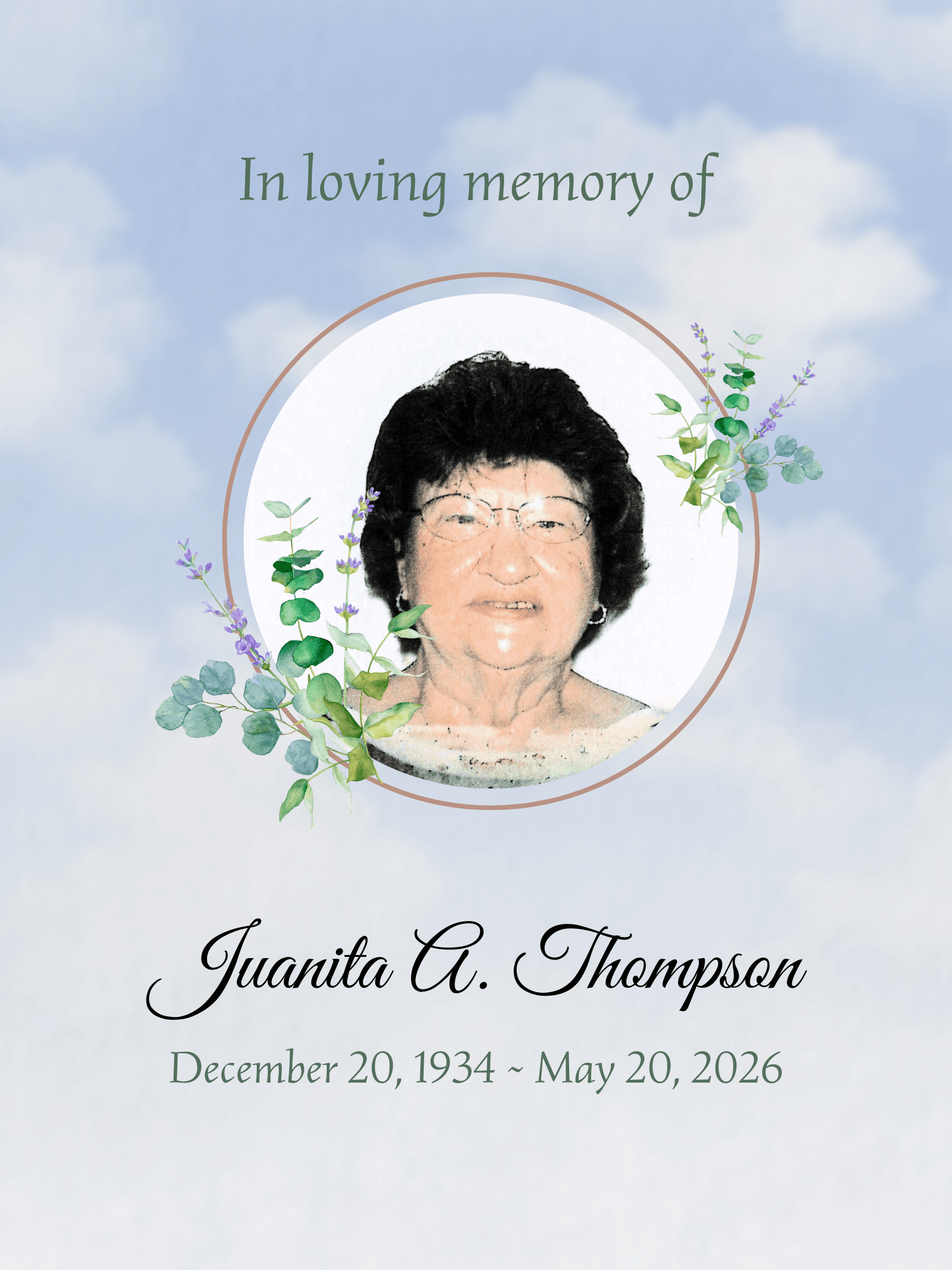 Juanita “Nita” A. Thompson