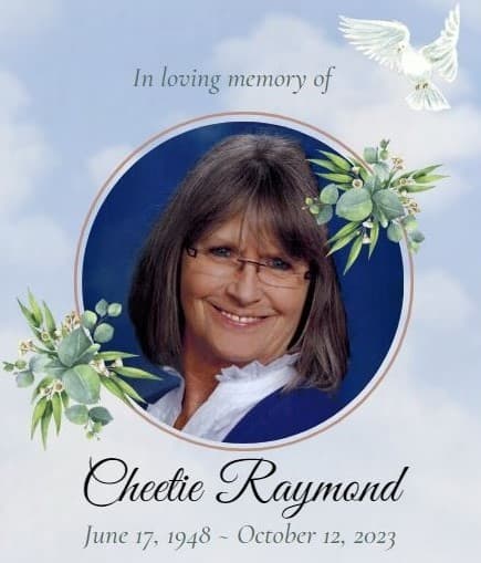 “Cheetie” Norma I. (Hayes) Parker-Raymond