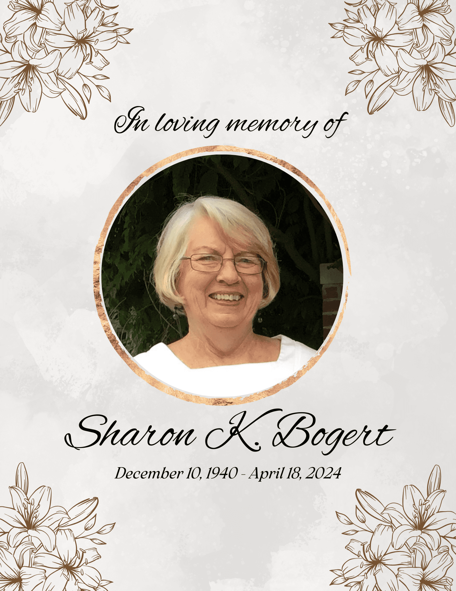 Sharon K. Bogert