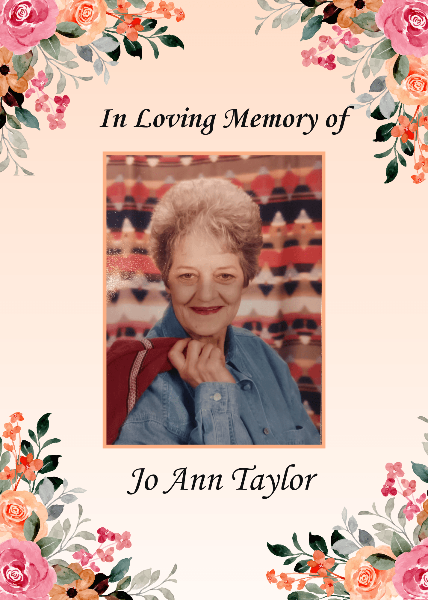 Jo Ann (Wood) Taylor
