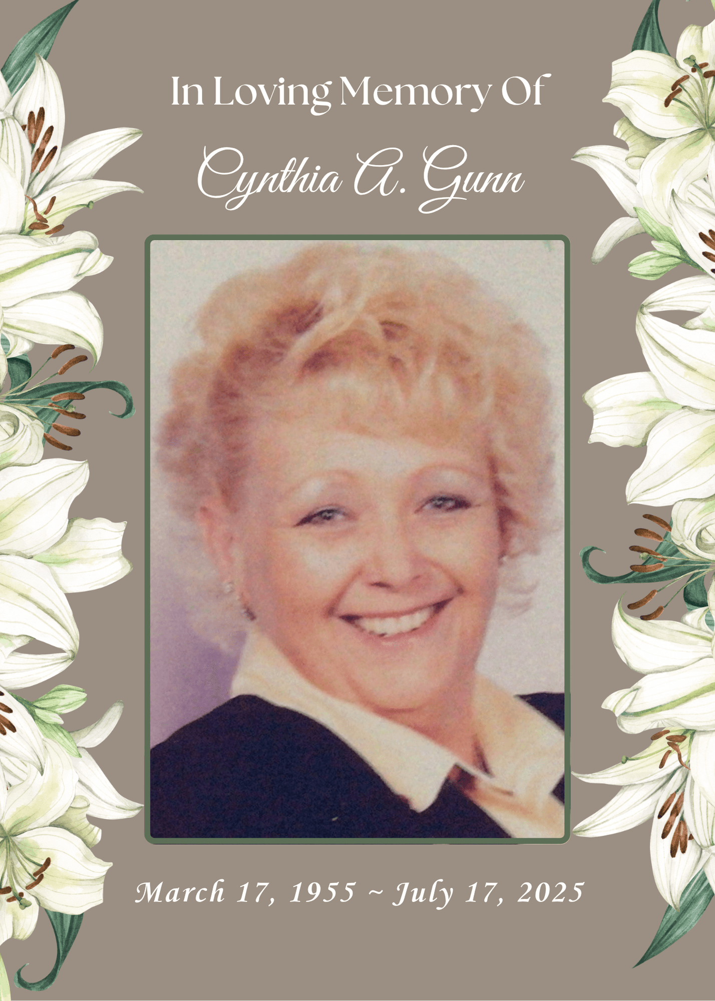 Cynthia A. Gunn