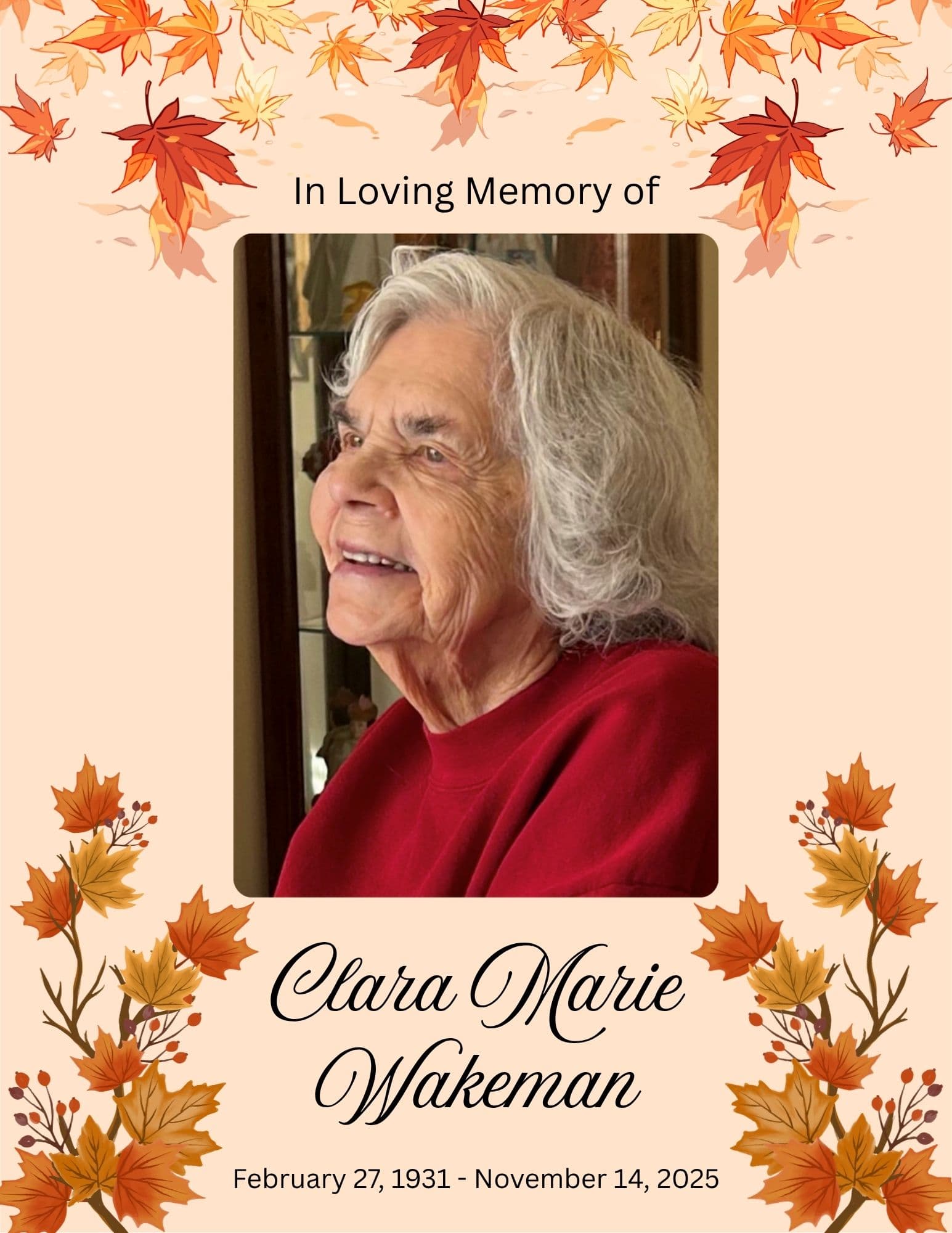Clara M. Wakeman
