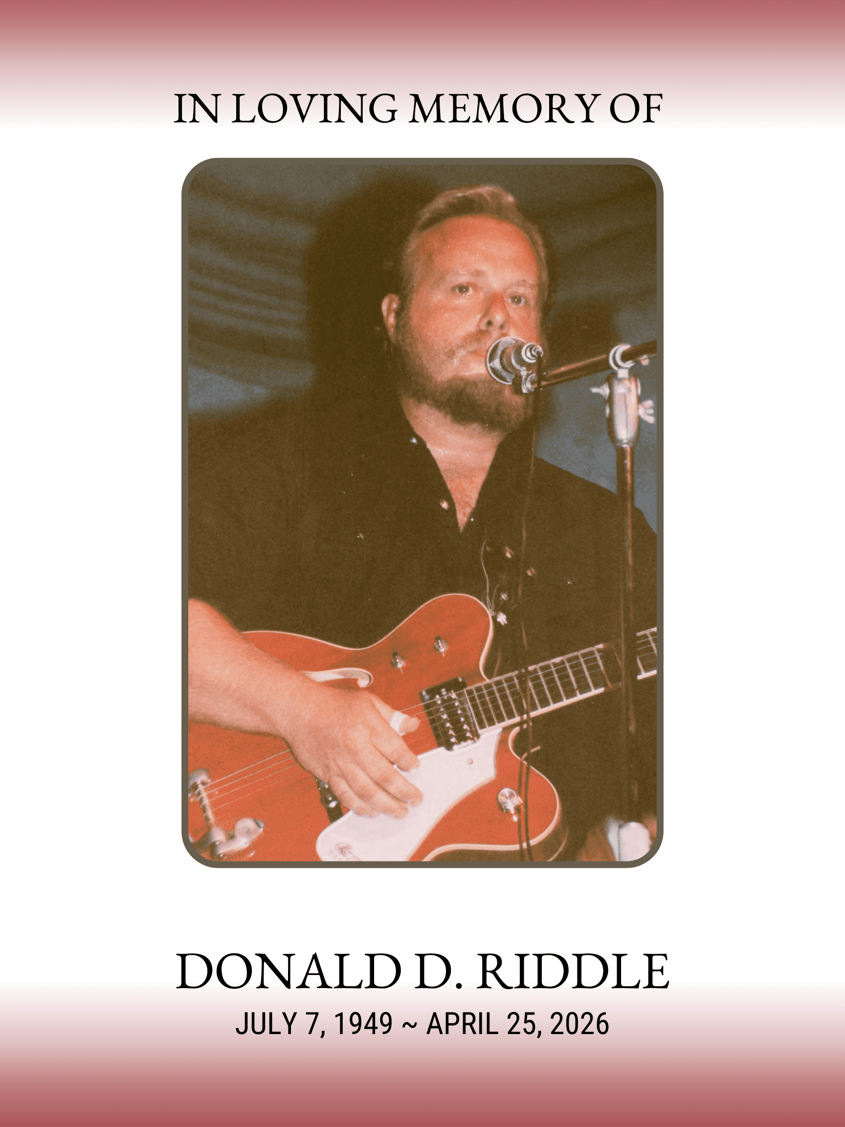 Donald D. Riddle