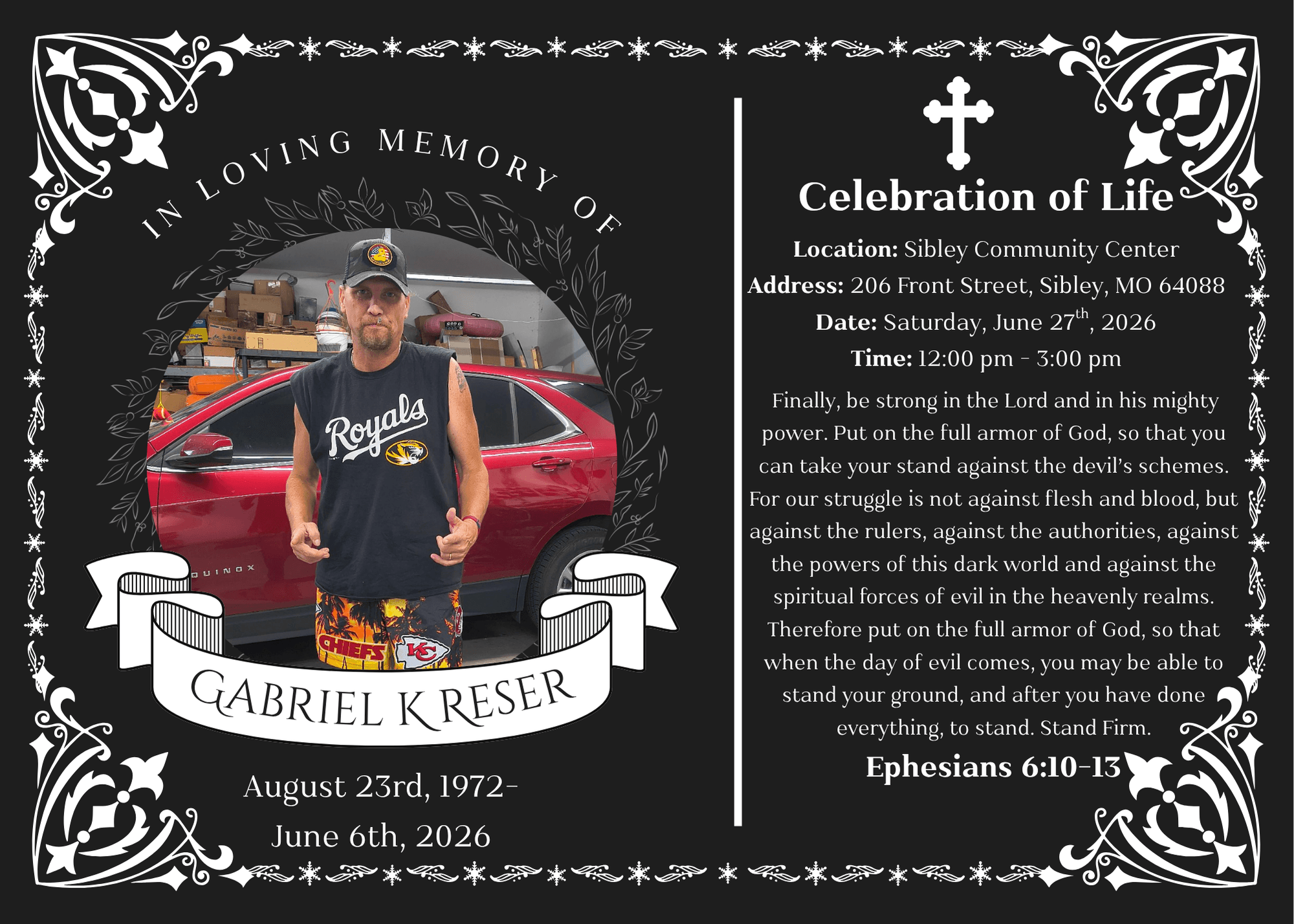 Gabriel K. Reser (Gab The Great)